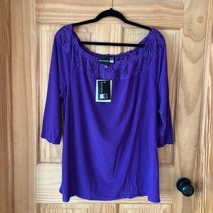 Antthony Original Women's Purple Blouse